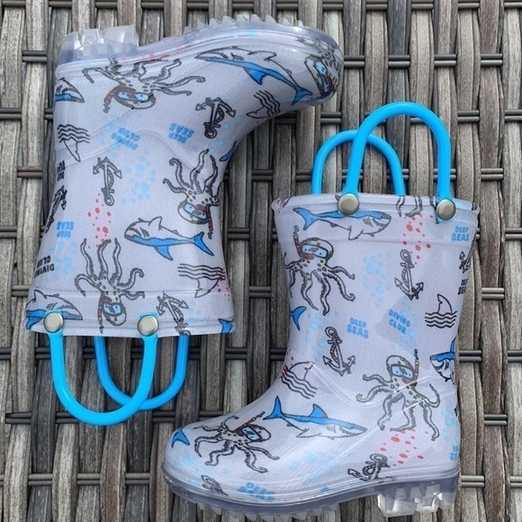 Zac & EVAN Toddler Rain Boots - Picture 3 of 17
